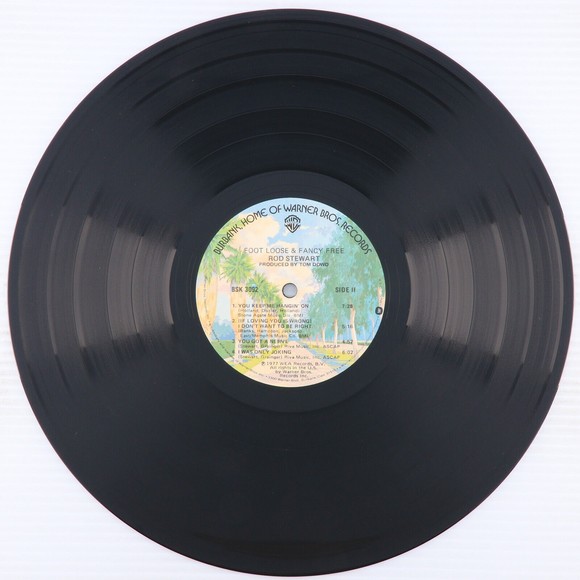 Rod Stewart – Foot Loose & Fancy Free - 1977 Stereo 12" LP Vinyl Record BSK 3092 - Picture 12 of 16